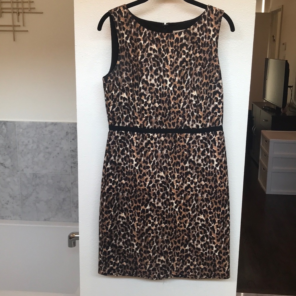 Leopard print dress